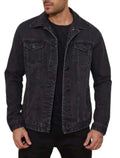 Jaqueta Jeans Masculina com Bolsos