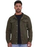Jaqueta Jeans Masculina com Bolsos