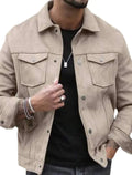 Jaqueta Masculina com Lapela